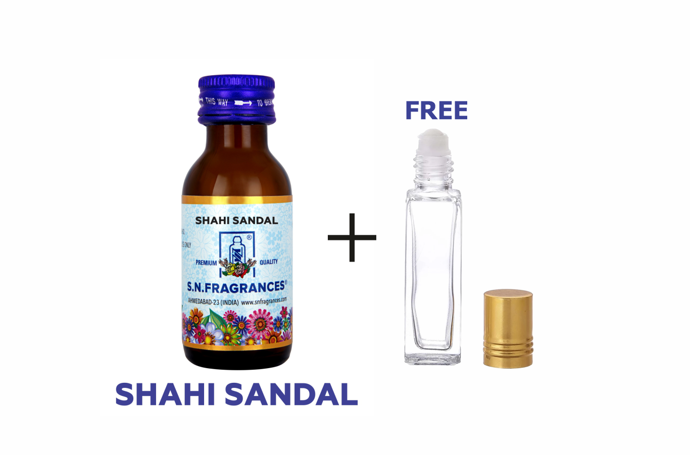 Shahi Sandal Attar 25GM – Sweet & Creamy Sandalwood Fragrance