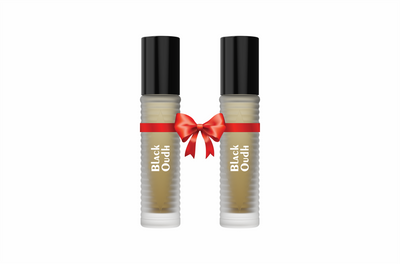 Black Oudh Attar – 6ML (Pack of Two) | Spicy, Dark, Rich, Amber, Woody & Agarwood Fragrance