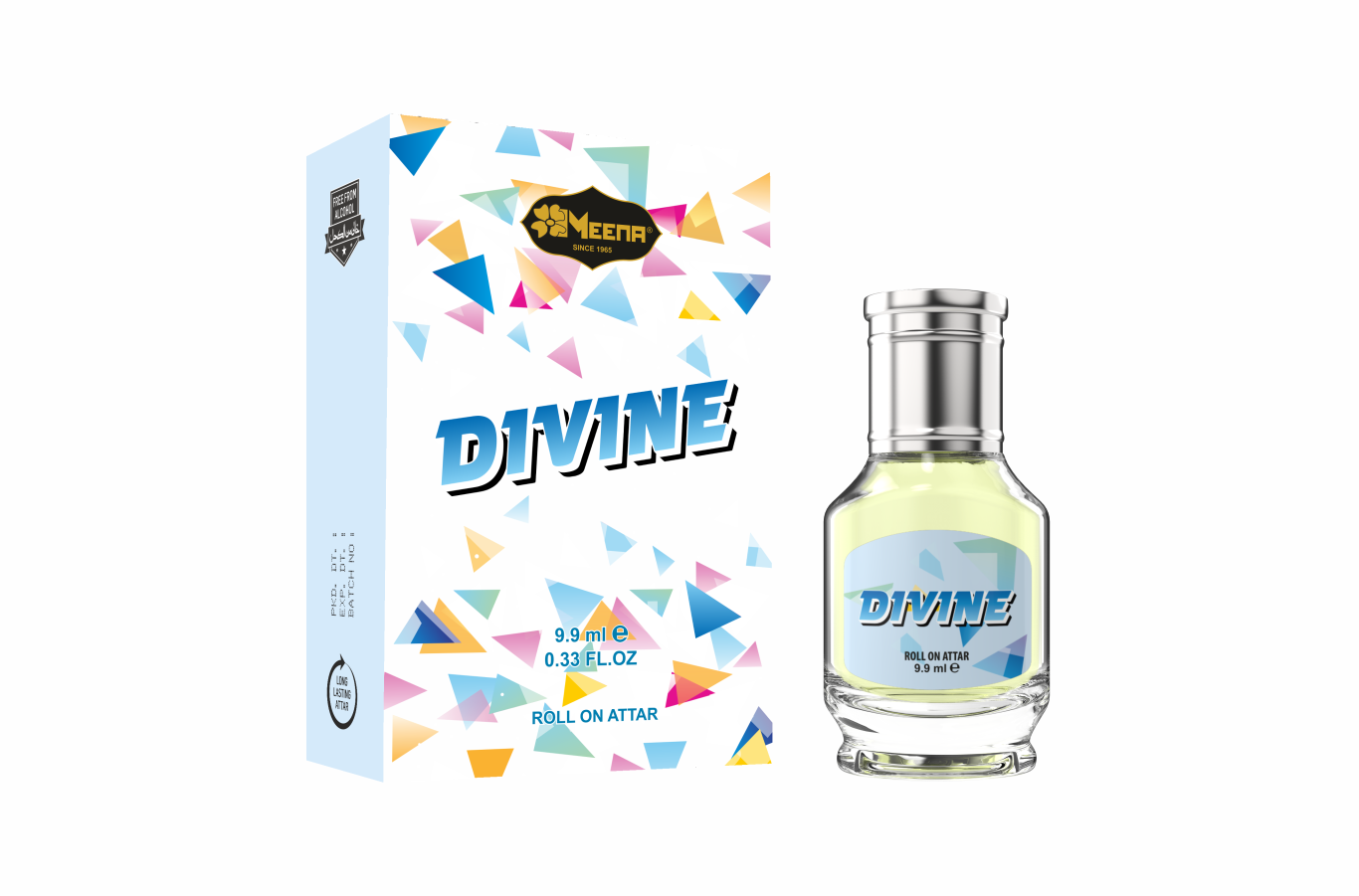 Divine Attar – 9.9ML | Sweet, Fruity, Floral with Rose, Lily, Citrus, Woody, Amber & Vanilla