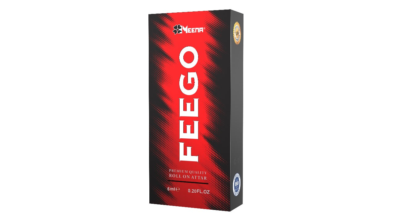 Feego Attar – 6ML Pack of Two | Aromatic, Citrus, Floral, Amber & Woody Fragrance