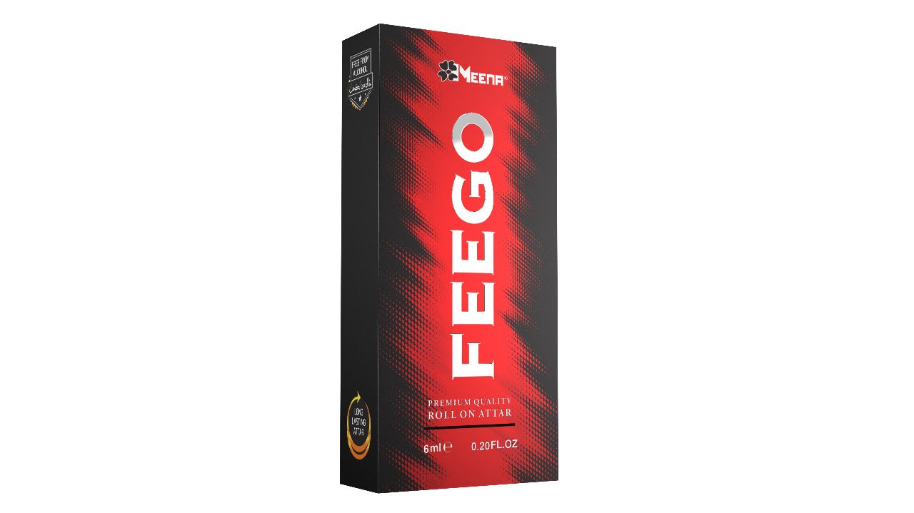 Feego Attar – 6ML Pack of Two | Aromatic, Citrus, Floral, Amber & Woody Fragrance