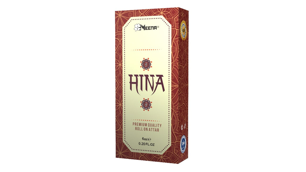 Hina Attar – 6ML Pack of Two | Herbaceous, Spicy, Floral, Amber & Woody Fragrance