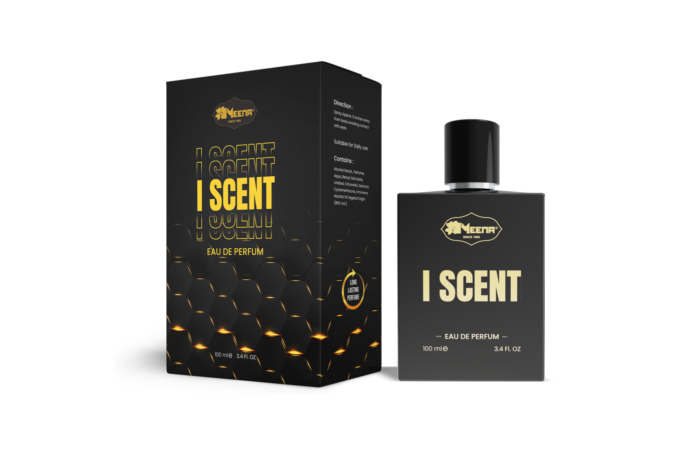 I Scent Eau de Parfum 100ML – Citrus, Marine & Fresh Spicy Fragrance