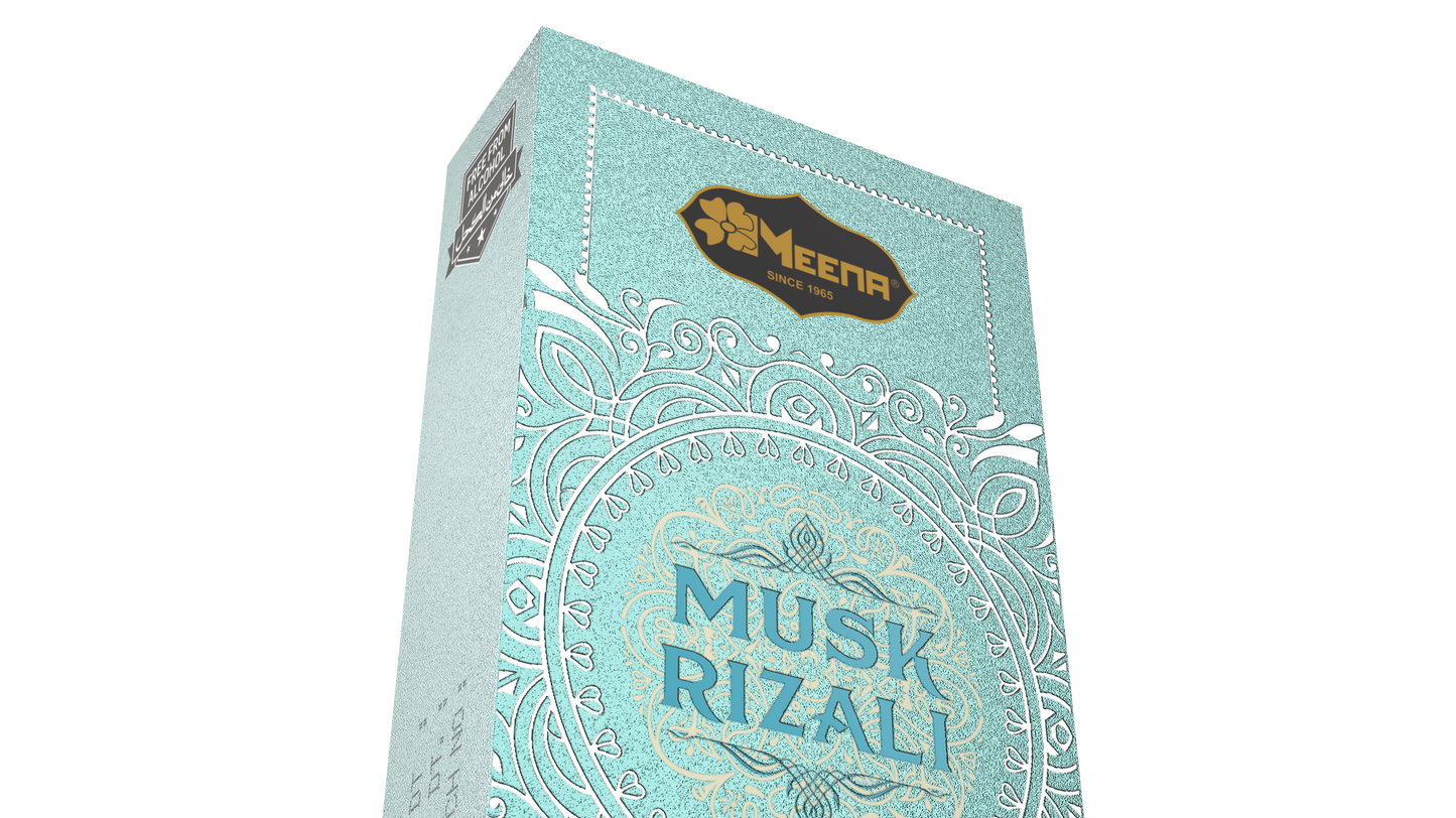 Musk Rizali Attar 6ML (Pack of Two) – White Floral, Powdery & Musky Fragrance