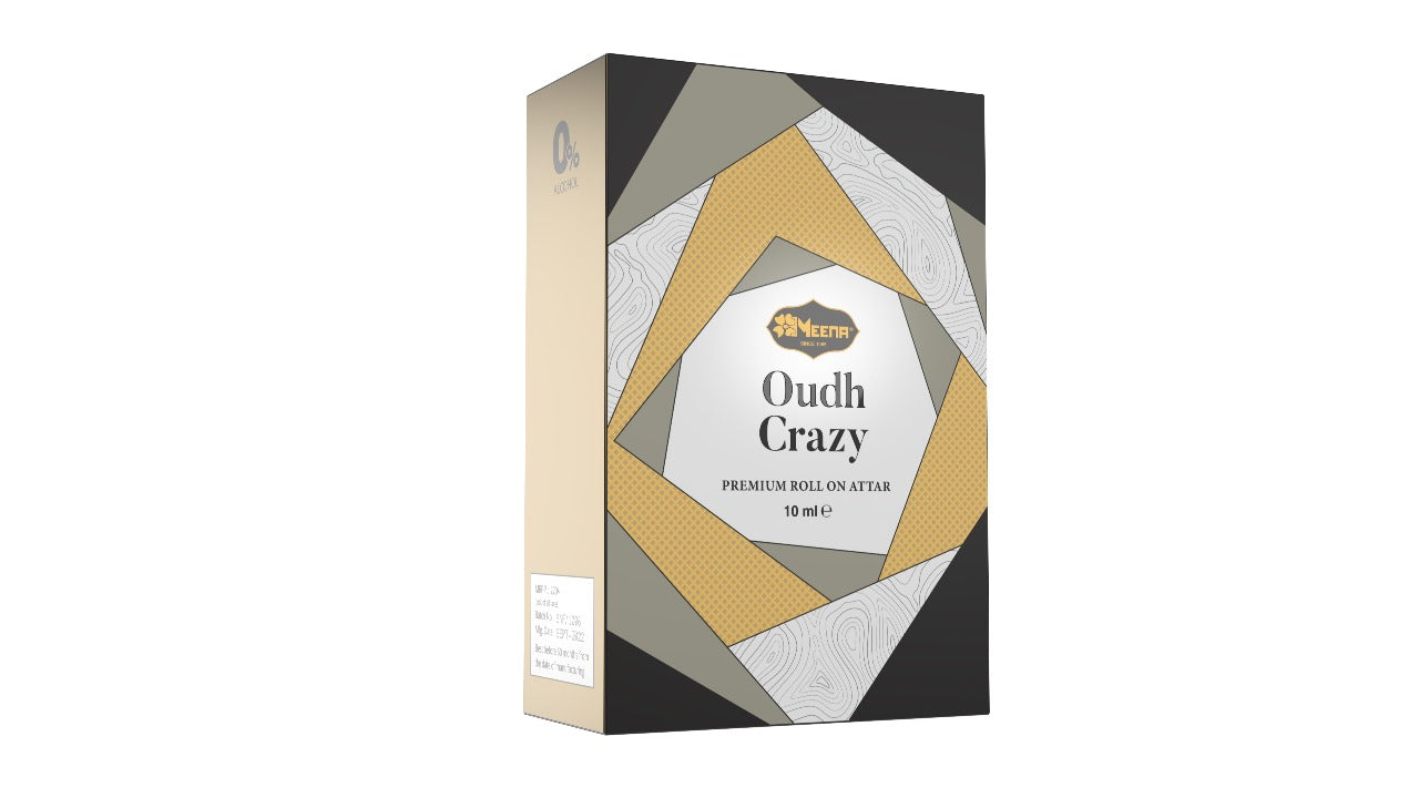 Oudh Crazy Attar – 10ML | Woody, Musky, Amber & Leather Fragrance
