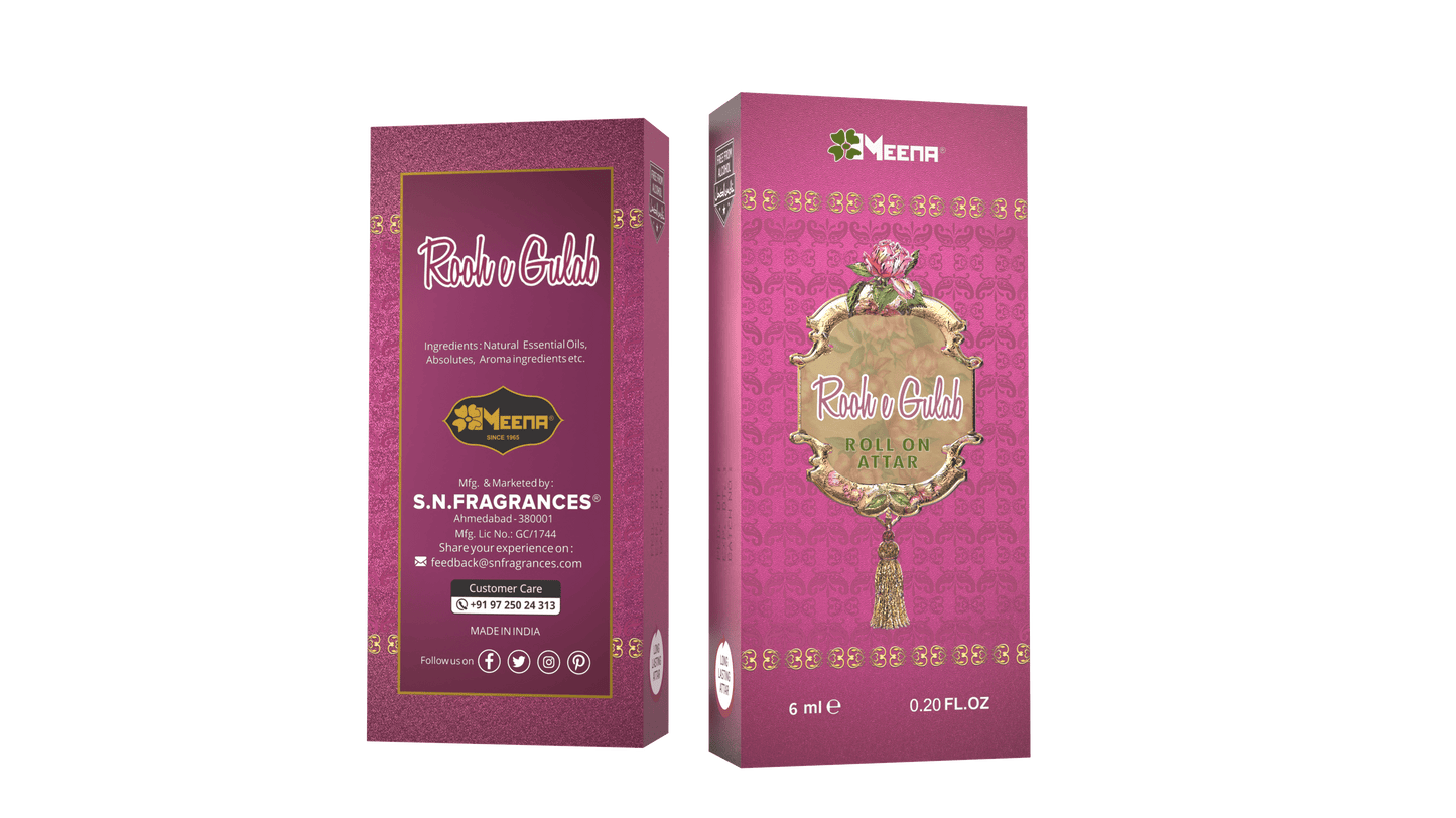 ROOH E GULAB (6 ML Pack of Two)