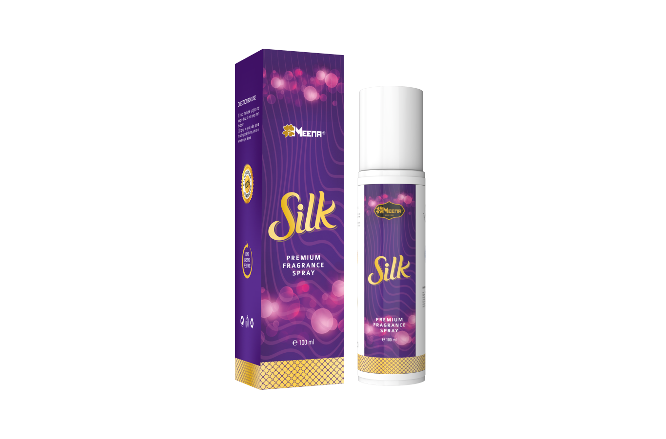 Silk Perfume 100ML – Citrus, Musky, Floral & Powdery Fragrance