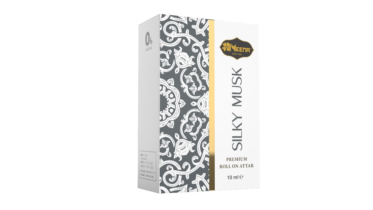 Silky Musk Attar 10ML – Fresh, Powdery & White Floral Musky Fragrance