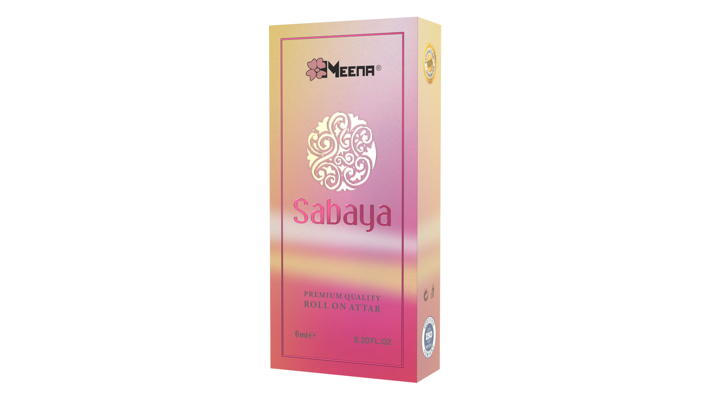 Sabaya Attar – 6ML Pack of Two | Floral, Amber & Woody Fragrance