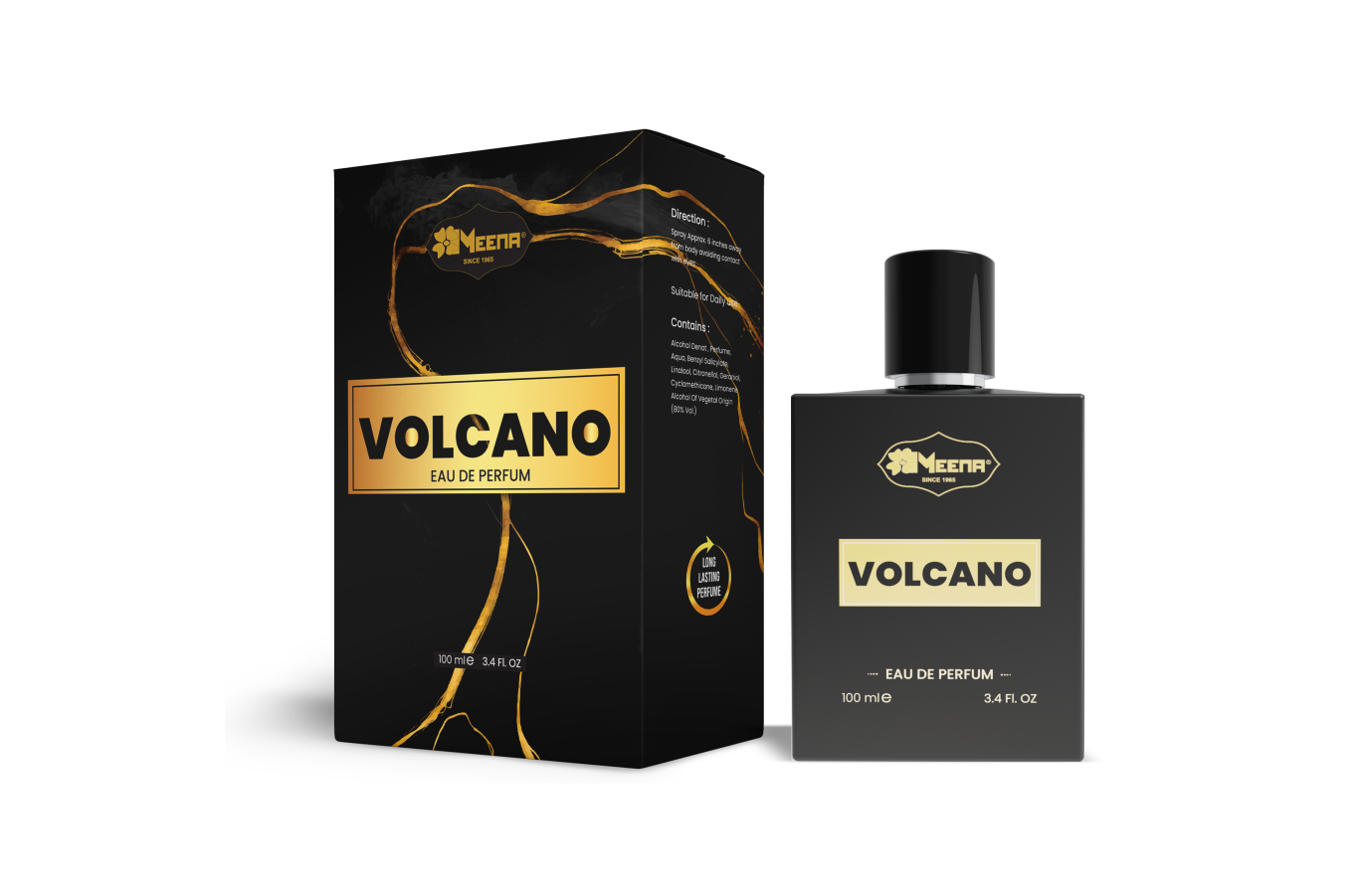 VOLCANO (100 ML EAU DE PERFUM)