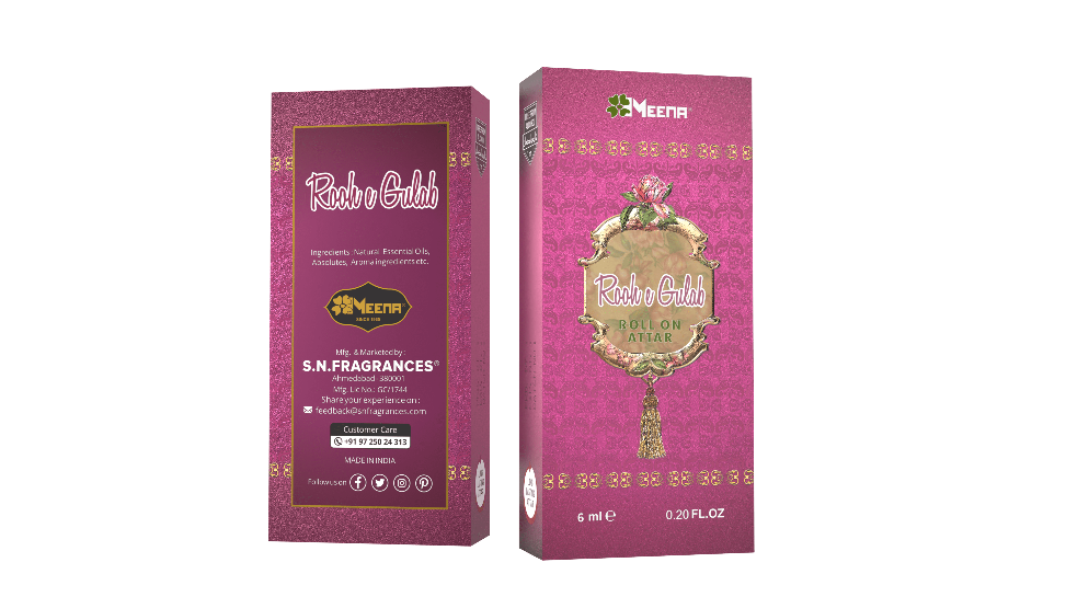 ROOH E GULAB (6 ML Pack of Two)