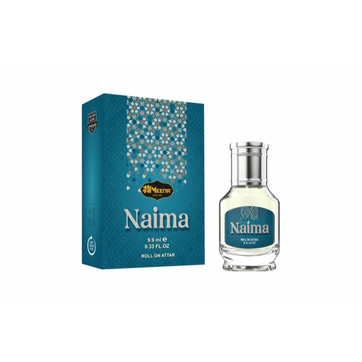 Naima Attar – 9.9ML | Floral, Green, Powdery, Musk & Vanilla Fragrance