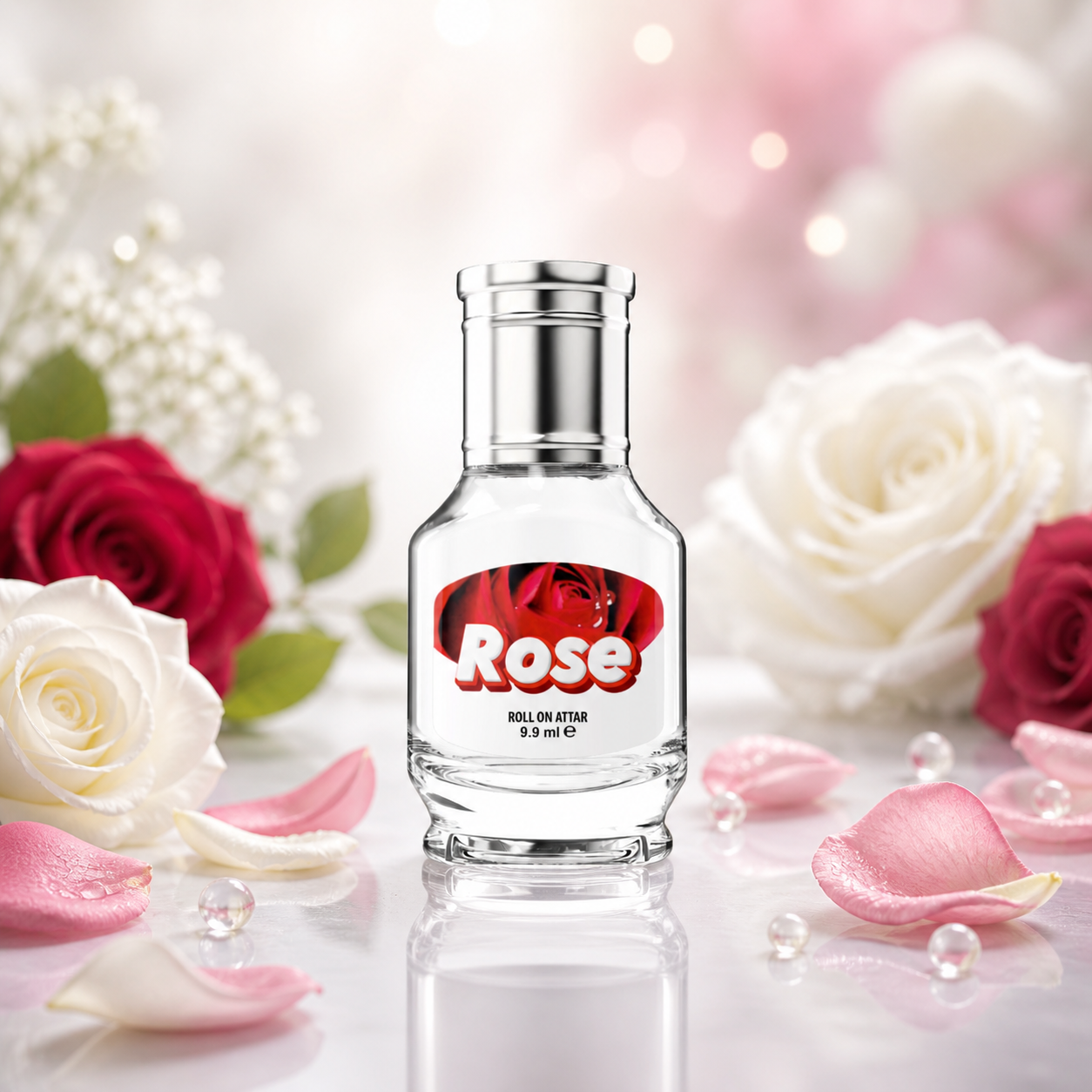 Rose Attar – 9.9ML | Sweet Rose, Floral & White Rose Fragrance