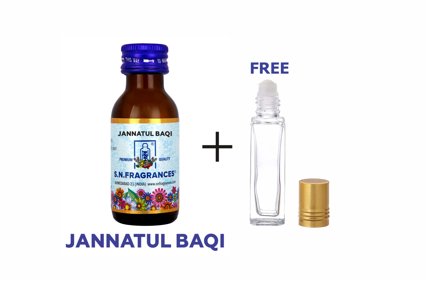 Jannatul Baqi Attar 25GM – Floral, Amber, Leather & Woody Fragrance