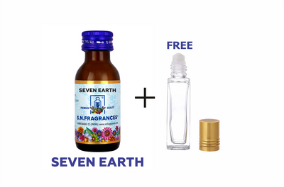Seven Earth Attar 25GM – Green, Lily, Woody, Amber & Musky Fragrance