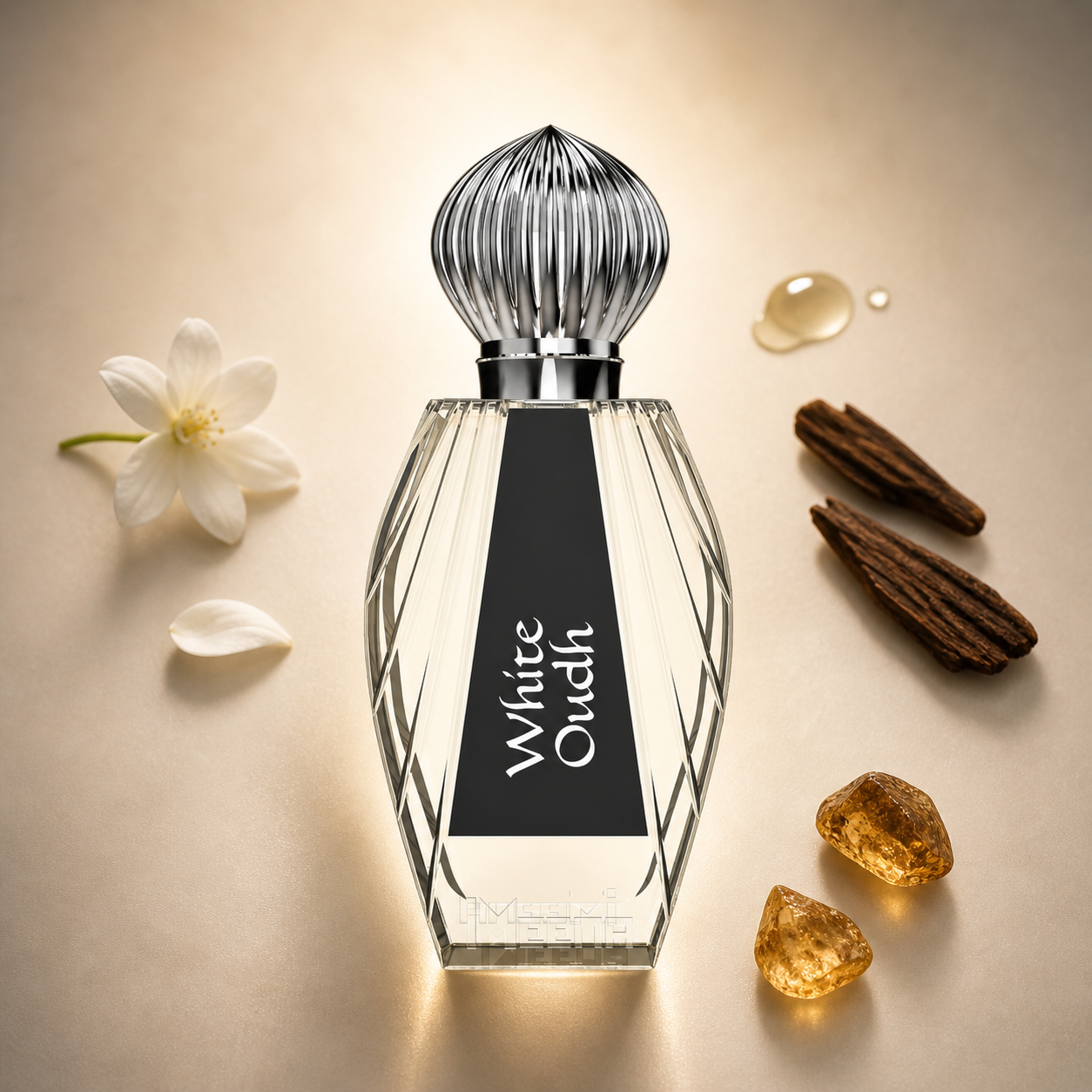 White Oudh Attar 20ML – Floral, Woody, Balsamic, Amber & Agarwood Fragrance