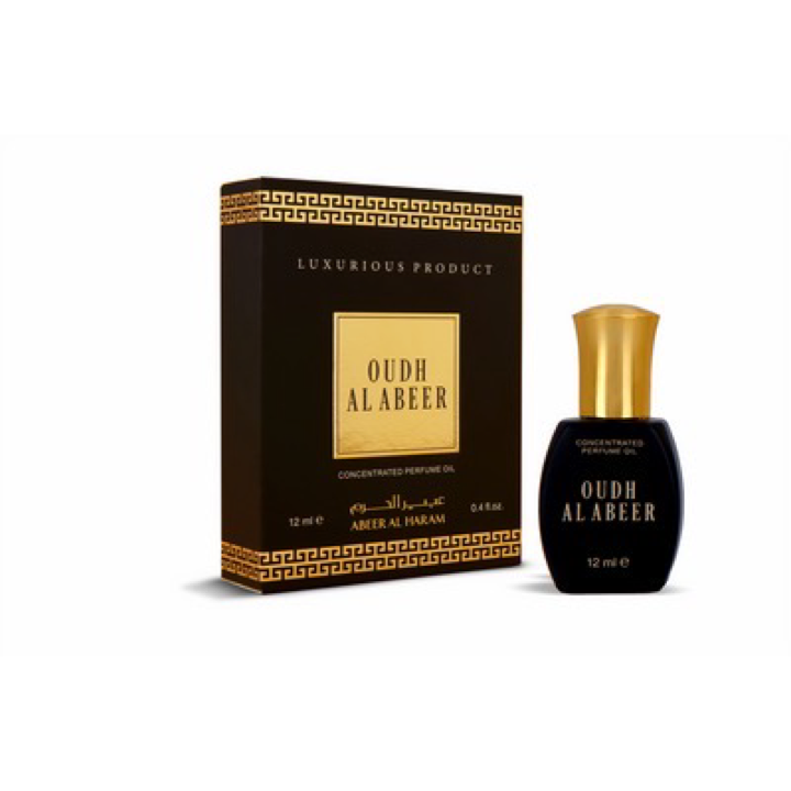 Oudh Al Abeer Attar – 12ML | Rich Oudh, Herbaceous & Woody Fragrance