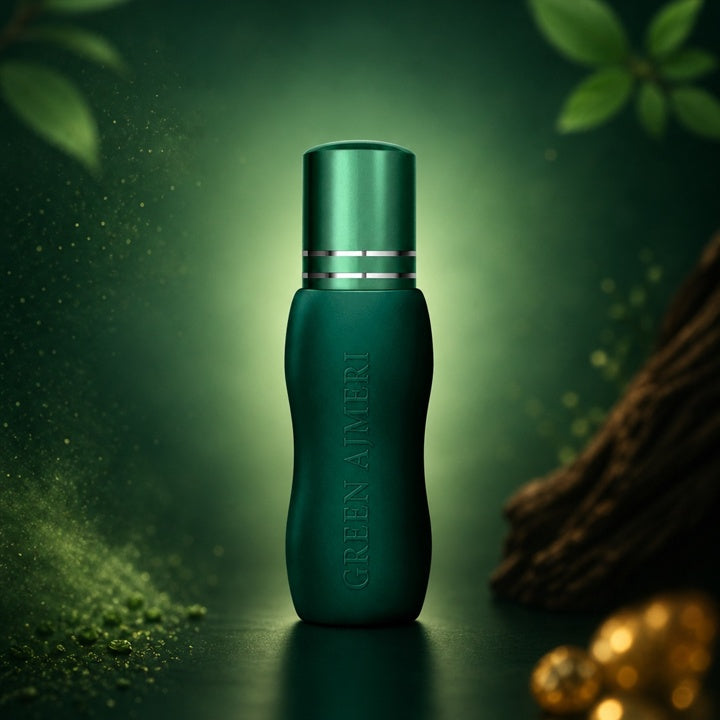 Buy Green Ajmeri Attar 6ML – Long-Lasting Alcohol-Free Ittar