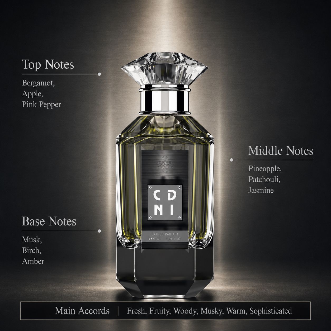 CDNI – Pineapple & Oakmoss Eau de Parfum | 50ml