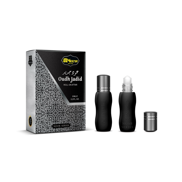 Oudh Jadid Attar – 6ML | Floral, Woody, Balsamic, Amber & Agarwood Fragrance