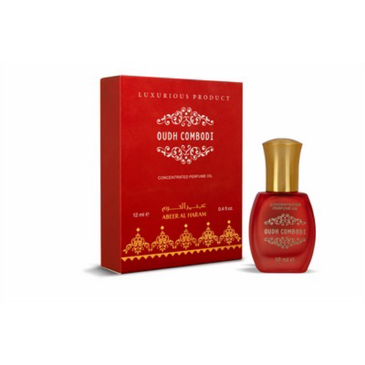 Oudh Combodi Attar – 12ML | Strong Oudh, Smoky & Leathery Fragrance