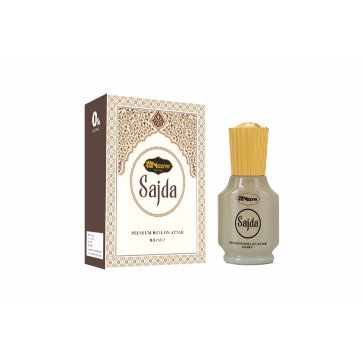 Sajda Attar – 9.9ML | Sweet, Woody, Caramelic, Fruity & Agarwood Fragrance