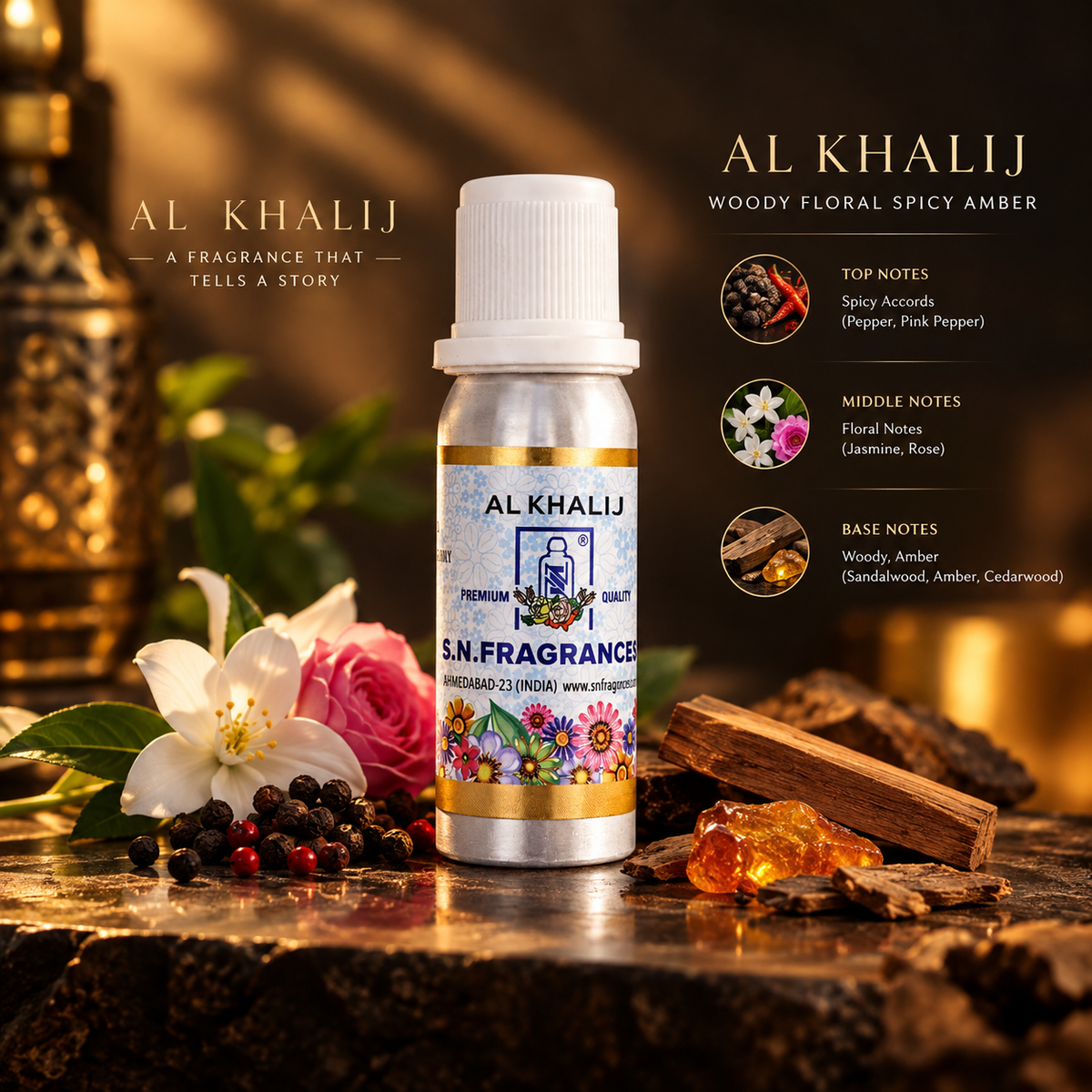 Al Khalij Attar – 25gm