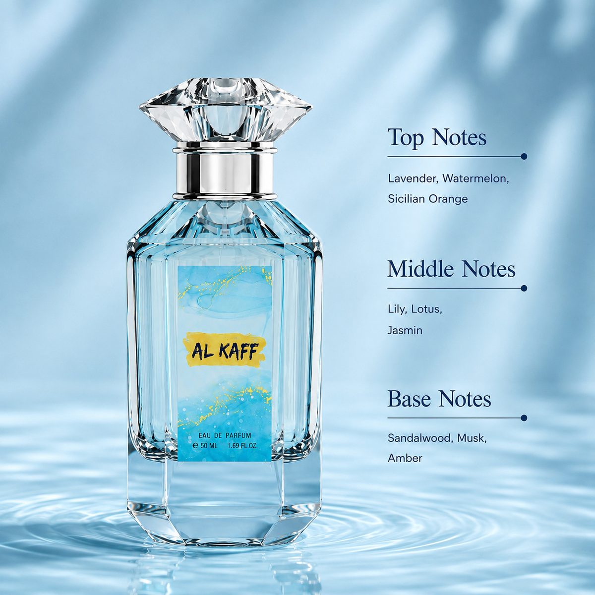 AL KAFF FRESH CITRUS & SANDALWOOD EDP | 50ML