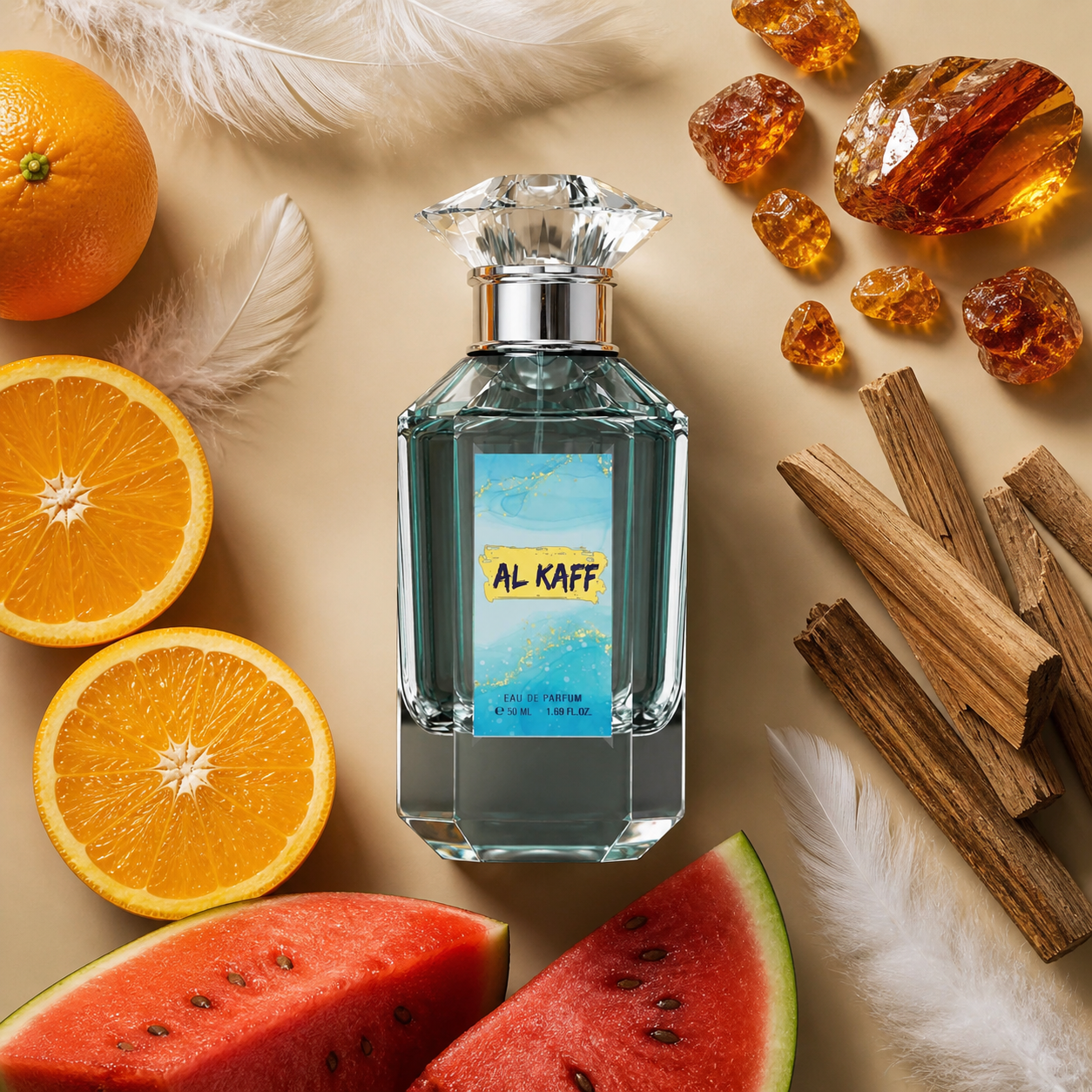 AL KAFF FRESH CITRUS & SANDALWOOD EDP | 50ML