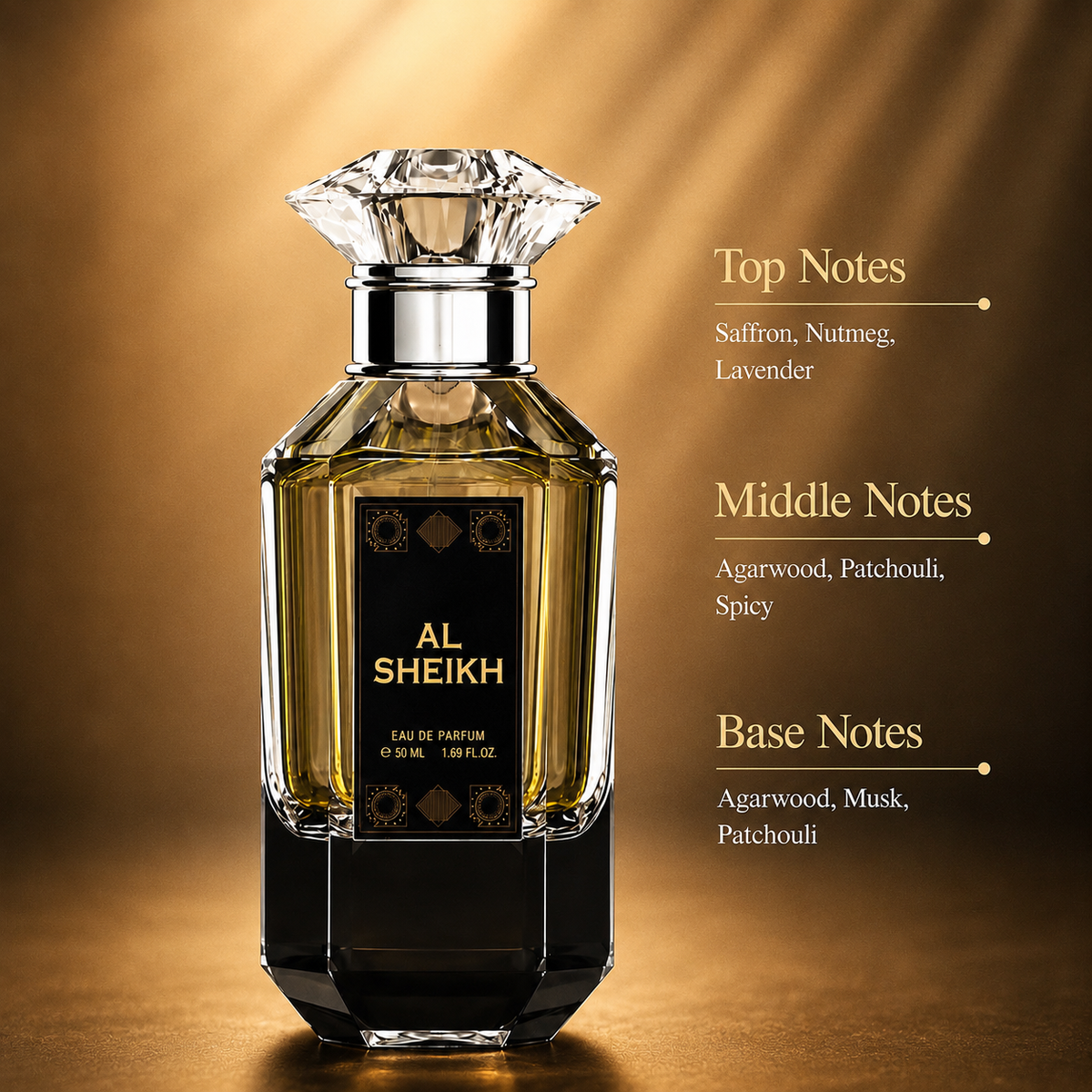 AL SHEIKH OUD & SAFFRON EDP | 50ML
