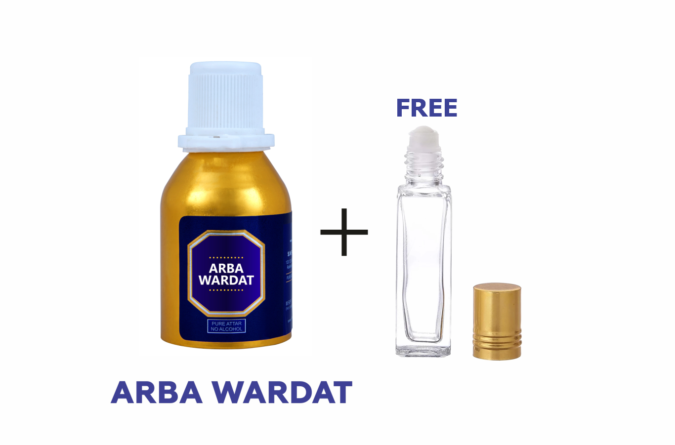 Arba Wardat Attar 25GM – Citrus, Rose, Jasmine, Musk, Amber & Sandalwood Fragrance