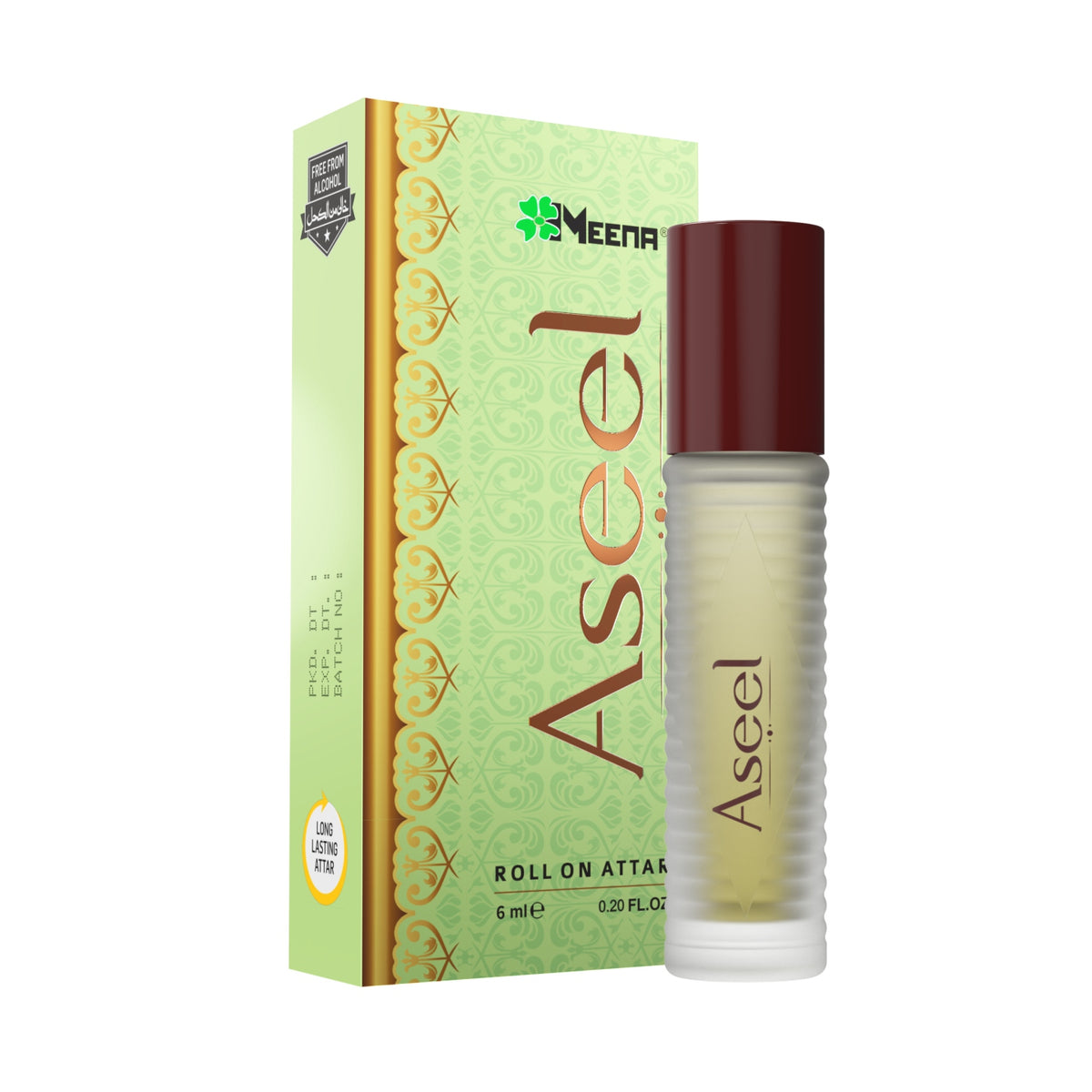 Aseel Attar – 6ML Pack of One | Saffron, Oudh, Floral, Amber & Woody Fragrance