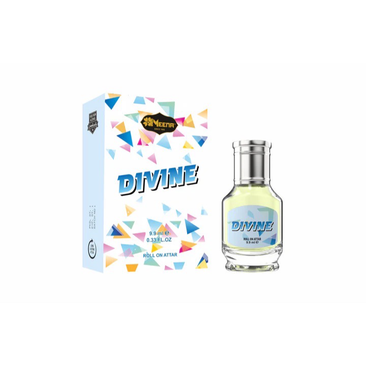 Divine Attar – 9.9ML | Sweet, Fruity, Floral with Rose, Lily, Citrus, Woody, Amber & Vanilla