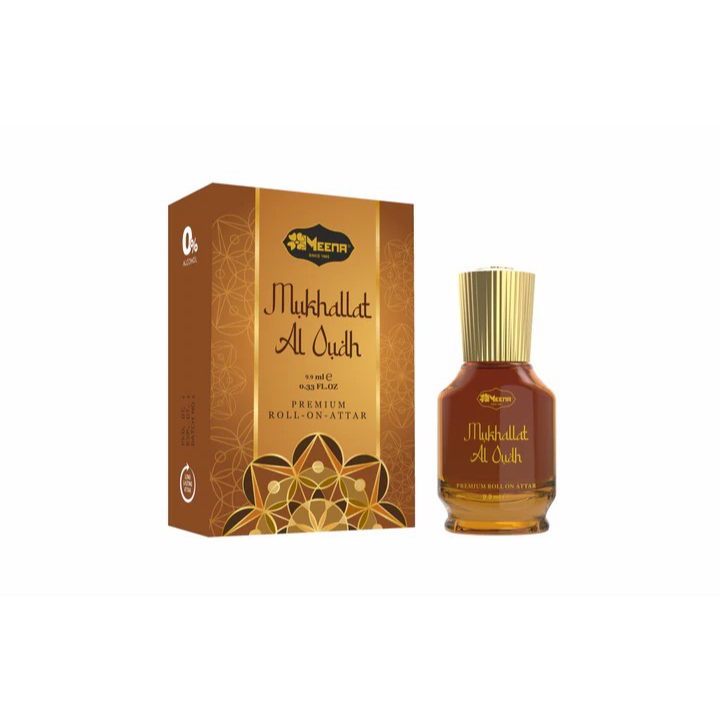 Mukhallat Al Oudh Attar – 9.9ML | Sweet, Herbal, Floral, Spicy & Woody Fragrance