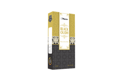 Black Oudh Attar – 6ML (Pack of Two) | Spicy, Dark, Rich, Amber, Woody & Agarwood Fragrance