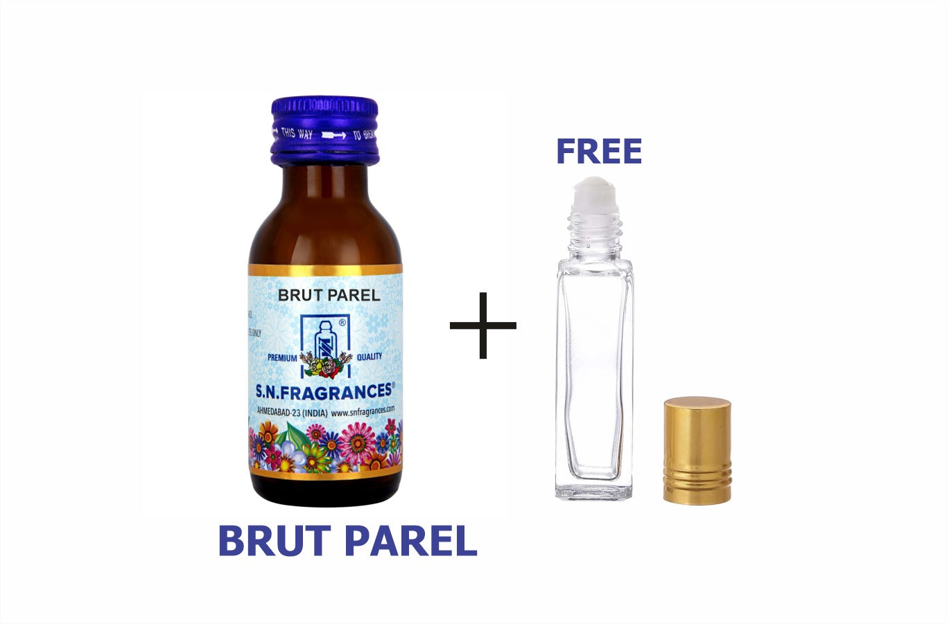 Brut Parel Attar 25GM – Sweet, Floral, Woody & Vanilla Fragrance