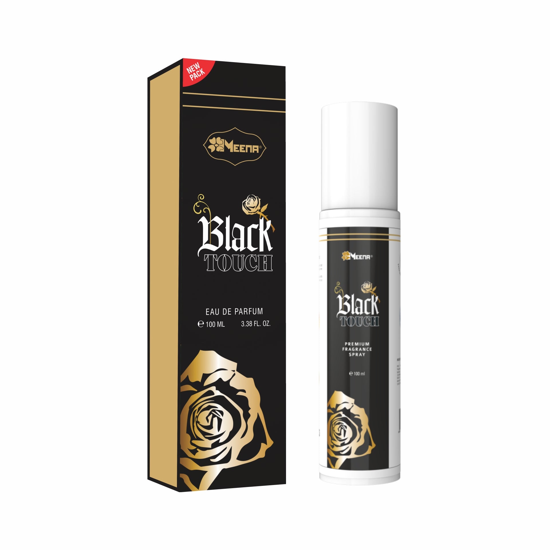 Black Touch Perfume 100ML – Sweet, Warm Spicy, Amber & Woody Fragrance