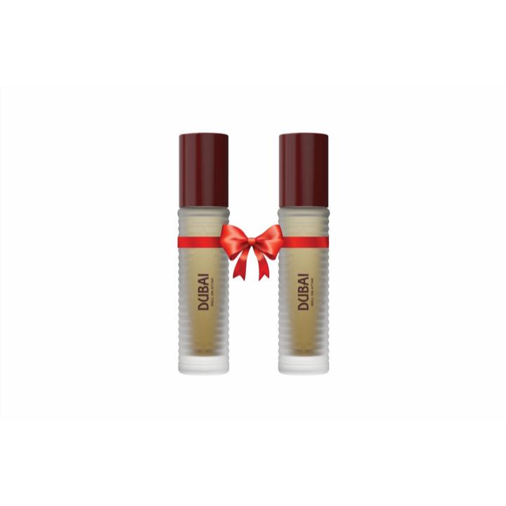 Dubai Attar – 6ML Pack of Two | Warm Spicy, Citrus, Floral & Woody Fragrance