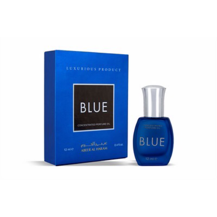 Blue Attar – 12ML | Fresh Aqua, Citrus, Floral, Musk & Amber Fragrance