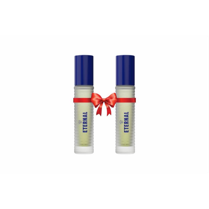 Eternal Attar – 6ML Pack of Two | White Floral, Green, Fresh Spicy & Citrus Fragrance