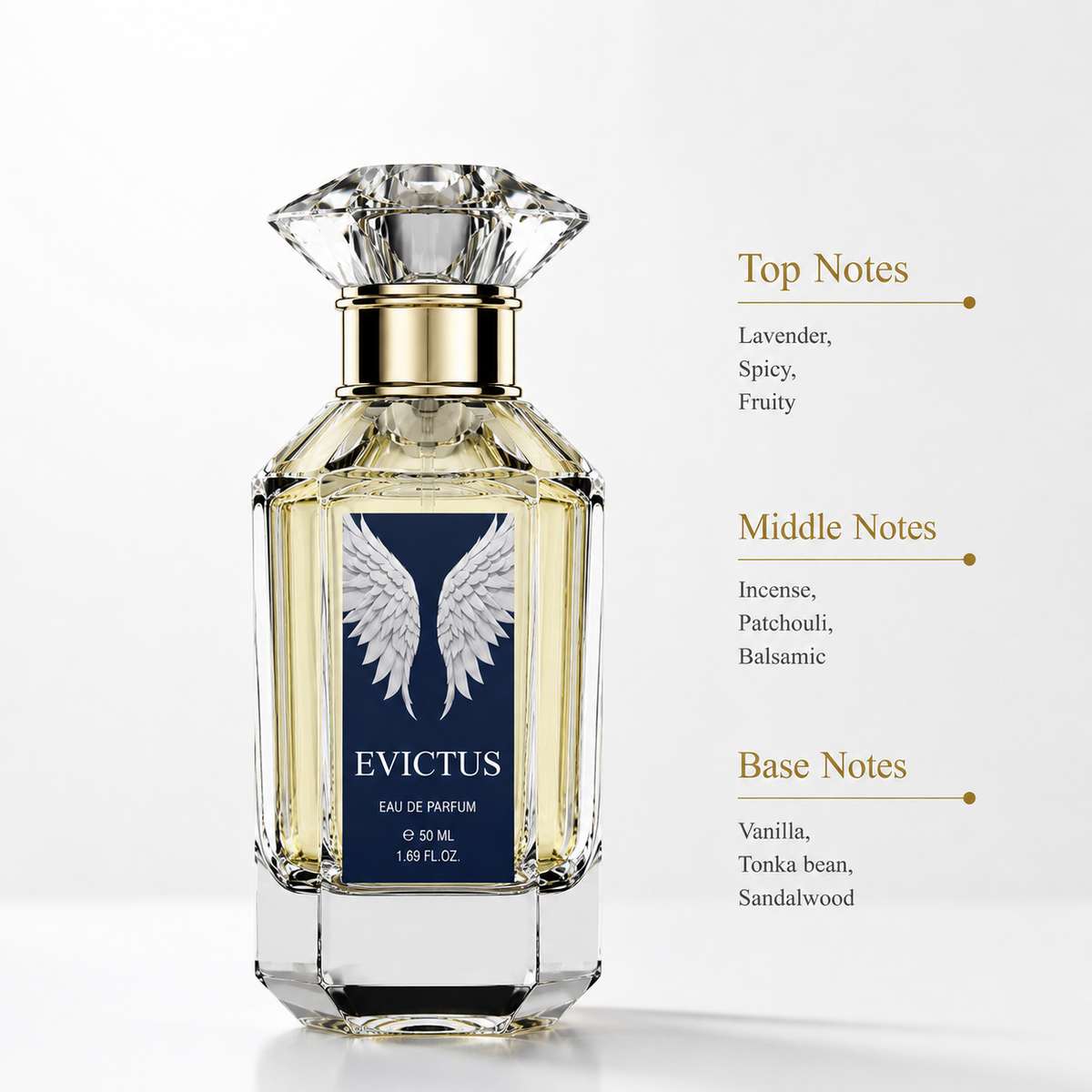 Evictus – Spicy Incense & Woods Eau de Parfum | 50ml