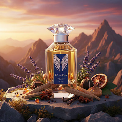 Evictus - Eau de Parfum 50ML - Lavender Spicy Fruity Incense Patchooli Balsamic Vanilla Tonkabean Sandalwood