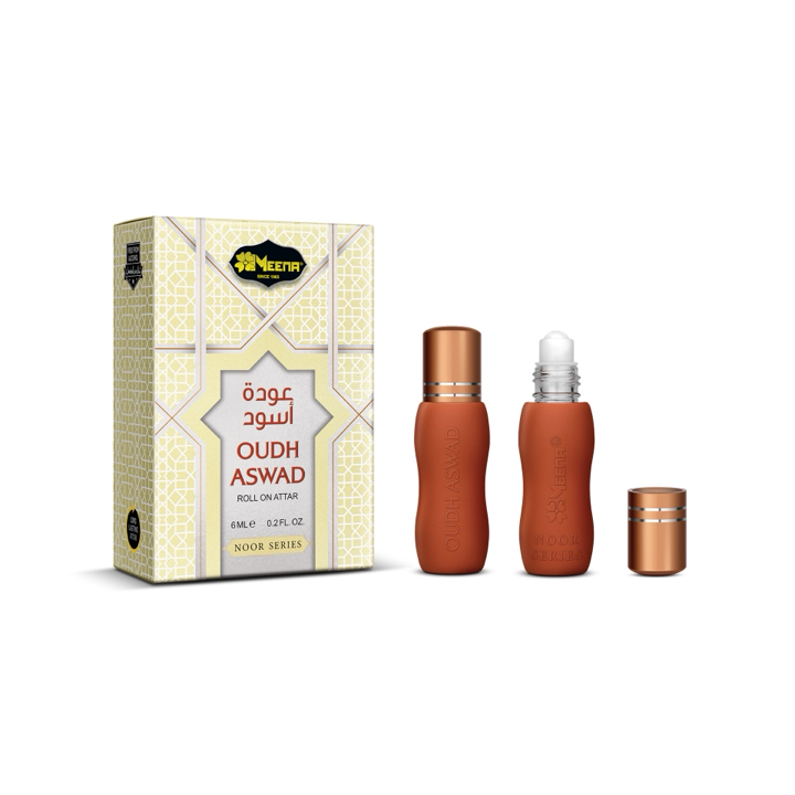 Oudh Aswad Attar – 6ML | Spicy, Dark, Rich, Woody & Amber Fragrance