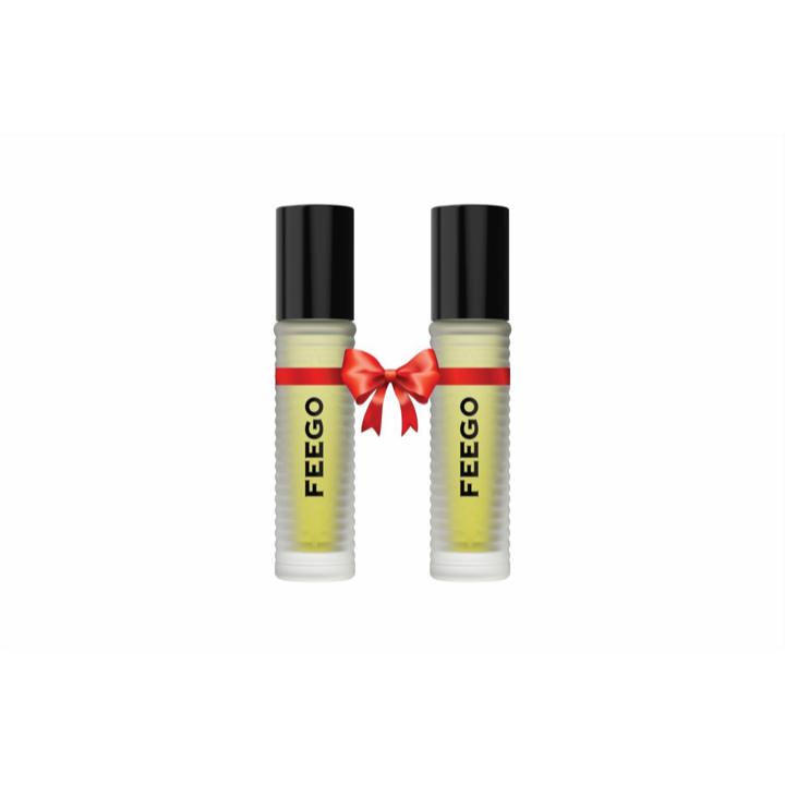 Feego Attar – 6ML Pack of Two | Aromatic, Citrus, Floral, Amber & Woody Fragrance