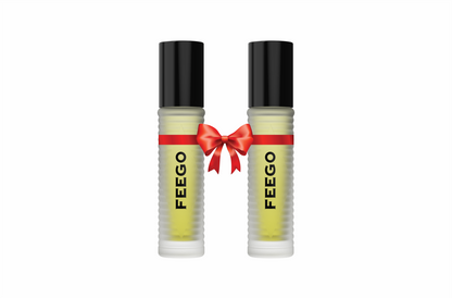 Feego Attar – 6ML Pack of Two | Aromatic, Citrus, Floral, Amber & Woody Fragrance