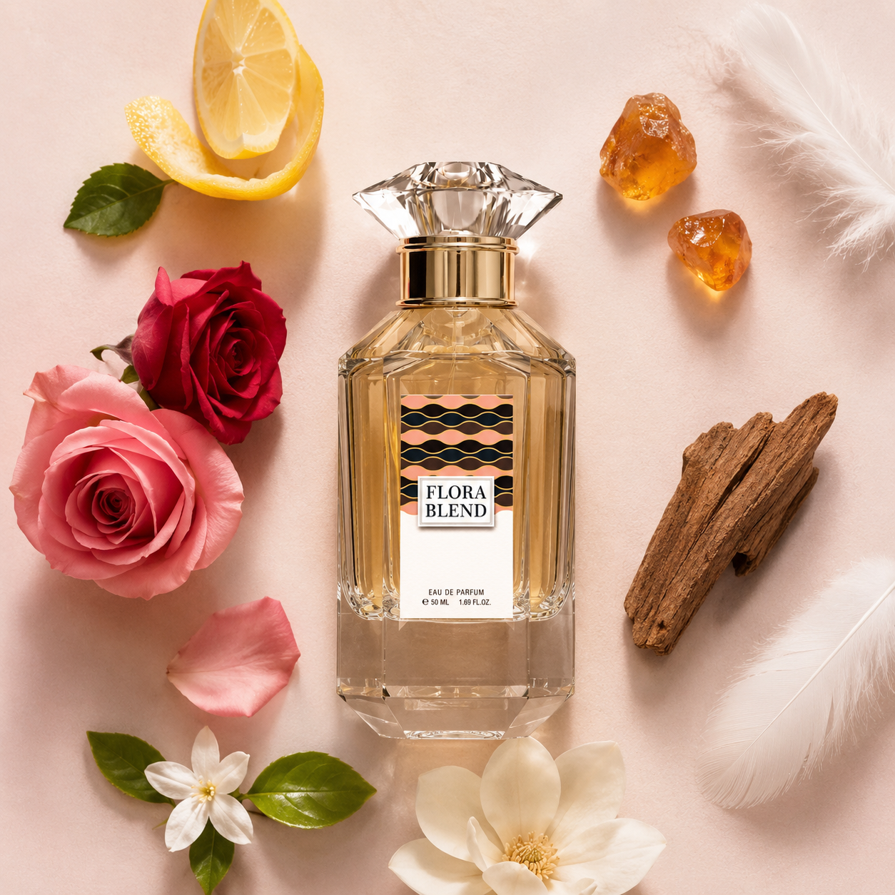 Flora Blend – Citrus & Magnolia Eau de Parfum | 50ml