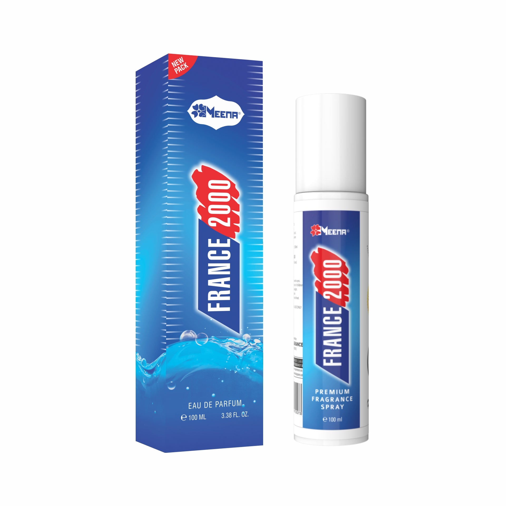 France 2000 Perfume 100ML – Aquatic, Citrus, Floral & Musky Fragrance