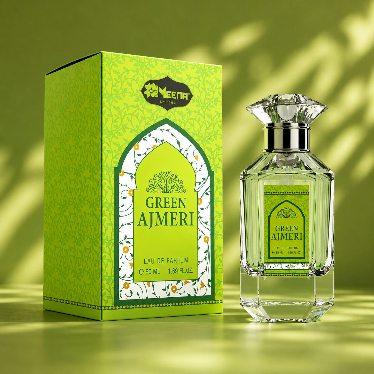 Green Ajmeri – Fresh Green & Sandalwood Eau de Parfum | 50ml