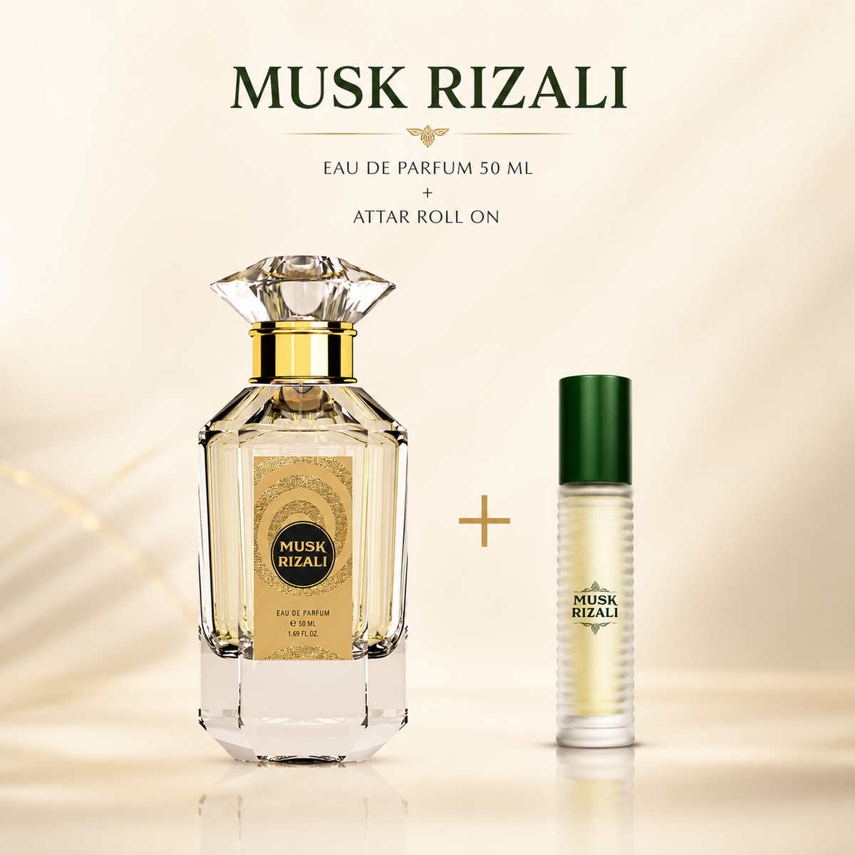 Musk Rizali 50ml + Musk Rizali 6ml Combo