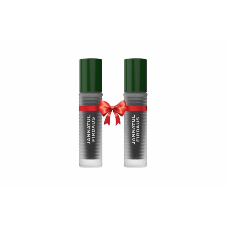 Jannatul Firdaus Attar – 6ML (Pack of Two) | Aldehydic, Spicy, Floral, Woody & Powdery Fragrance